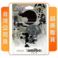 【Nintendo 任天堂】amiibo Mr. Game &amp; Watch(任天堂明星大亂鬥系列)