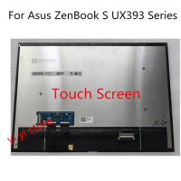 For Asus ZenBook S UX393 UX393EA UX393JA UX393FN B139KAN01.0 13.9'' LED LCD Screen Touch Digitizer Assembly Replacement