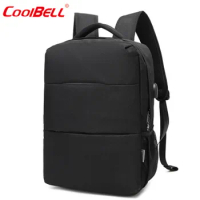 2024 New COOLBELL Backpacks Casual Multi-function Sports Backpack Nylon Waterproof Backpack Travel Anti-theft Student Backpack