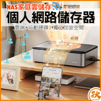 秋老爹 個人網路儲存器 NAS 家庭雲端儲存 硬碟外部存儲器支持網路存儲 機械硬碟/SSD/USB-C/無線傳輸