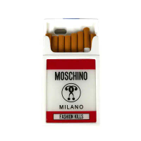 【MOSCHINO】菸盒立體造型橡膠手機殼(i6)