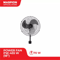 Maspion Electronics MASPION PW-455 W POWER WALL FAN KIPAS ANGIN DAYA DINDING