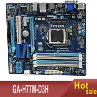 GA-H77M-D3H Motherboard 32GB LGA 1155 DDR3 Micro ATX Mainboard 100% Tested Fully Work