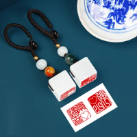 Personal Name Stamp Gift Box,Custom Chinese Chop Free Chinese Name Translation Seal.