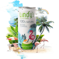 【Lindy’s】Lindys 100%原味香水椰子水24入(皇家香水與泰國王椰子黃金比例)