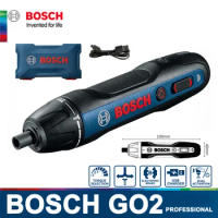 Original Bosch Go 2 Cordless Electric Screwdriver Set 3.6V Rechargeable Automatic Screwdriver Multifunctional Hand Drill
