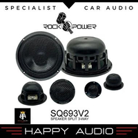 Speaker Split 3-Way ROCKPOWER SQ693V2 Midbass + Midrange + Tweeter Ori