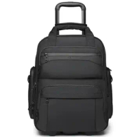 Man Waterproof Trolley Box Handbag Schoolbag Travel Luggage Laptop Computer Storage Bag Baggage Student Suitcase Case Wheel Pack