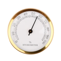 H103G Hygrometer Analog Hygrometer Humidity Meter Pointer Hygrometer For Home Greenhouse Planting Humidity Detector Tools