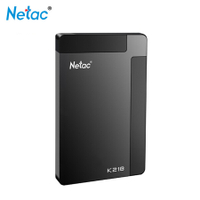 Original Netac USB 3.0 HDD 2TB Flash Drive 2.5นิ้ว1TB ฮาร์ดไดรฟ์ภายนอกแบบพกพา LED Drive 5400rpm K218