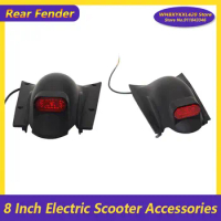 8 inch Electric Scooter Widening Rear Fender Guard Back Mudguard with Taillight for Sealup E-scooter E-Bicycle Accessories Parts