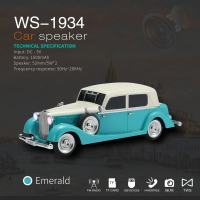 [Car Model][Bluetooth Speaker]New WS-1934 Car Model Bluetooth Speaker Portable Desktop Ornaments Cre