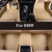 Full Surround Custom Leather Car Floor Mat For BMW X1 E84 X2 X3 E83 F25 X4 F26 X5 E70 F15 X5M F85 X6 E71 F16 X6M F86 Auto Parts