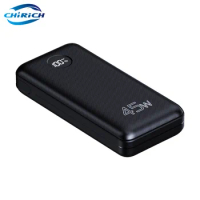 Power Bank 20000mAh Portable For Lpatop PD45W Fast Charging Type C USB Powerbank For iphone Xiaomi Huawei Camping Spare Battery