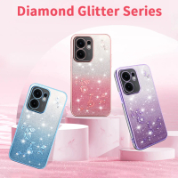 เคสโทรศัพท์, เคสเด็กผู้หญิง, สำหรับ OPPO Reno 14F, 13F, Reno14 F, Reno13 F, Reno14F 5G, สีไล่โทนสี, 