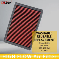 R-EP High Flow Air Filter Fits for Mazda 3 6 Premacy Van Axela Mazdaspeed3 Biante 1.8 2.0 2.2 2.3 2.5 Washable Reusable