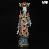 Boneka Shiwan master wanita baik dari tokoh tembikar kuno dihiasi wanita besar untuk mengirim pacar hadiah