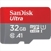 SanDisk Ultra MicroSD 32GB speed 120Mbps