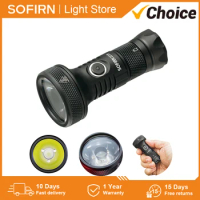 Sofirn IF19 2000lm SST40 LED Flashlight USB C Rechargeable Mini EDC 18350 Long Range Throw Lamp Portable Torch with TIR Optics
