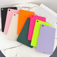 Neon Case for Samsung TAB S6Lite P610 P615 Matte Silicone Candy Fluorescence Cover Galaxy TAB S7 S8 T870 X700 A7 LITE A 2019 A8