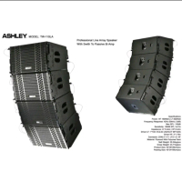 Speaker Line Array Ashley TW-110LA Harga 1 Unit - Led
