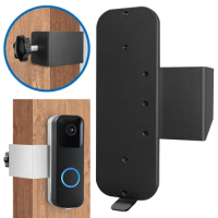 No Drill Anti Theft Doorbell Mount Camera Mount with Double Screw Fixing Doorbell Mount for Ring/Blink Wireless Video Doorbell