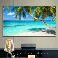 2024 HOT ALR UST Projection Screen Ambient Light Rejecting CLR 8K 30”-120” For Ultra Short Throw Projector Same Quality as XY