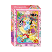 Disney迪士尼公主 1000片盒裝拼圖（D）