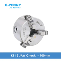 K11 100mm 3 jaw Chuck self-centering manual chuck four jaw for CNC Engraving Milling machine ,CNC Lathe Machine!