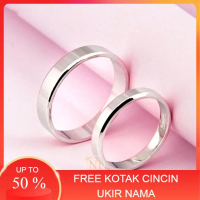 Perak Jewelry - Cincin Perak Cincin Tunangan Murni