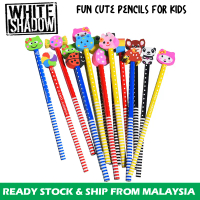 Creative Cartoon Eraser Pencils Students Drawing HB Pencil Party Gift Stationery Pensil HB - ST07