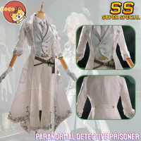 CoCos-SS Game Identity V Paranormal Detective Prisoner Cosplay Costume Game Identity V Luca Balsa Paranormal Detective Skin