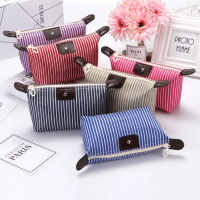 Travel cosmetic organizer bag, handbag style, Korean style, foldable dumpling bag. Yuanpao makeup ba