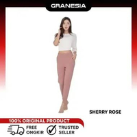 STL Sky Jogger Pants|Celana Olahraga Jogger Wanita M Serry Rose