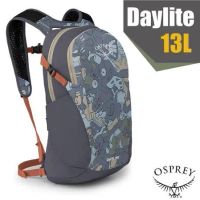 【OSPREY】Daylite 13L 超輕多功能隨身背包/攻頂包(水袋隔間+緊急哨+筆電隔間) 享樂灰 R