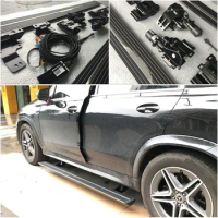 Aluminium for Mercedes Benz GLE W167 2019-2023 electric Running Board power side step nerf Bar pedal