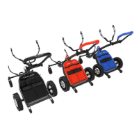 Caddy Trek R 3 Foldable Push Golf Trolley Cart 4wheel Golf Trolleys