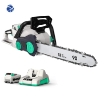 12 Inch Battery Powered Cordless Electric Farmtech Arborist Chainsaw Hand Chain Saw for Trees