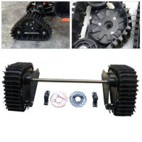 23.6" ATV Rear Axle Kit Assembly Rear Axle Track Kit for Go Kart Buggy ATV Snow Sand Snowmobile Gasoline Motor