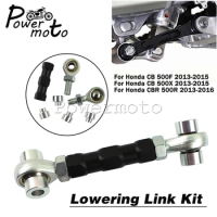 Motorcycle Adjustable Suspension Rear Drop Lowering Link Kit For Honda CBR 500R CBR500R 2013-2016 CB500F CB500X 2013 2014 2015