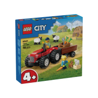 【ToysRUs 玩具反斗城】LEGO 紅色農場拖拉機與拖車和綿羊 60461