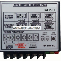 FACP-11 intelligent control module valve controller electric actuator butterfly valve ball valve controller