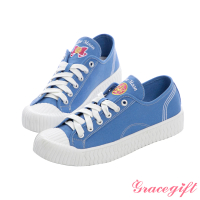 【Grace Gift】美少女戰士小兔帆布餅乾鞋(深藍)