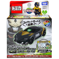 【FUN心玩】TP16146 正版 多美 地球防衛隊 CG07 核心先鋒多美車 劍齒虎 音效車 燈光車 變形機器人 卡通