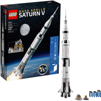 【折300+10%回饋】LEGO 創意 NASA Apolo 沙坦V 92176 宇宙模型 火箭 兒童和成人 科學組裝套件 (1969塊)