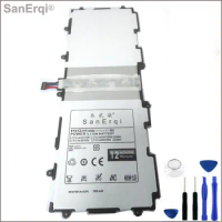 SanErqi Top Brand Battery For Samsung Galaxy Note 10.1 N8000 N8010 Tab 2 P5100 P5110 P7500 P7510 SP3676B1A (1S2P )
