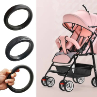 Cao su xe đẩy em bé bánh xe lốp xe đẩy thay thế im lặng Vòng bi xe đẩy phụ tùng cho babyzenes Yoyo y