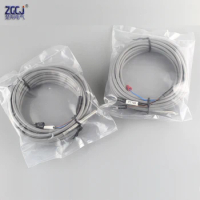 3 wires pt100 type temperature probe -50~300 degree 5m temperature sensor pt100 Thermal resistance