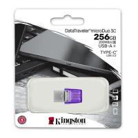 金士頓 Kingston DTDUO3CG3 256G DataTraveler MicroDuo 3C USB3.0  OTG 迷你兩用隨身碟 DTDUO3CG3/256GB