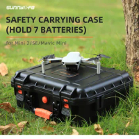 For DJI Mini2/SE Waterproof Safety Case Mavic Mini Storage Bag Suitcase